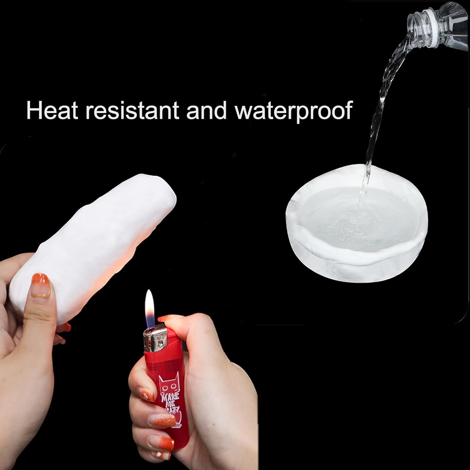 New Type 10 White Seal Putty Waterproof Duct Seal Repair Sealing Clay, Quick Men