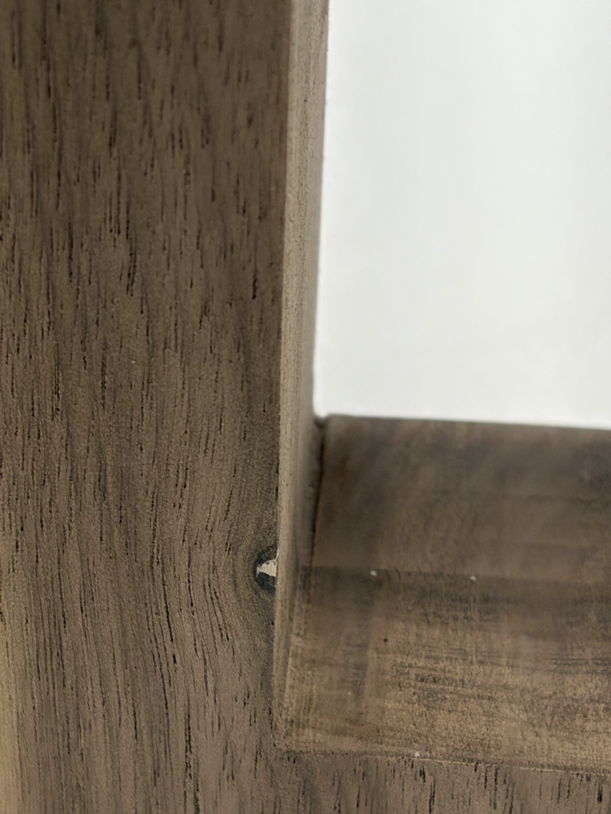 Ekena Millwork 1-3/4 in. x 12 in. x 8-1/2 in. Walnut Large Thorton Wood Bracket