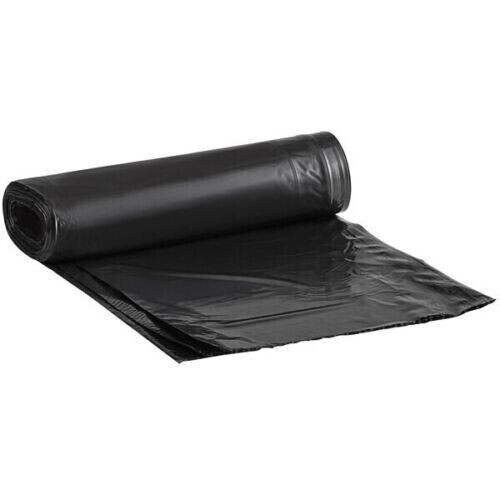 55-60 Gallon Heavy-Duty 1.2 mil Black Garbage Can Liners – 38×60 – 100ct