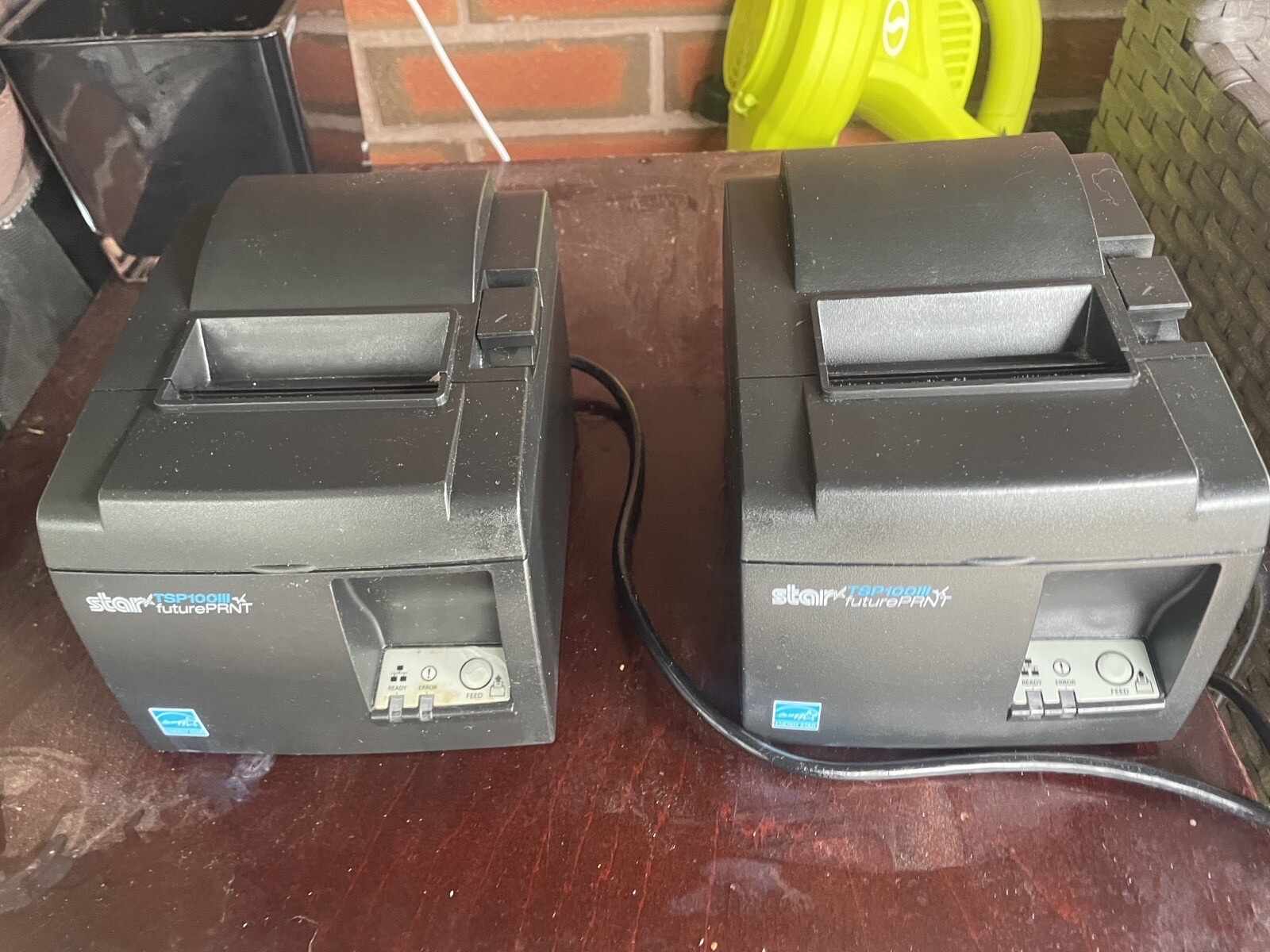 Star Micronics TSP143IIILAN GY US Thermal Printer Prints UberEats & Skip