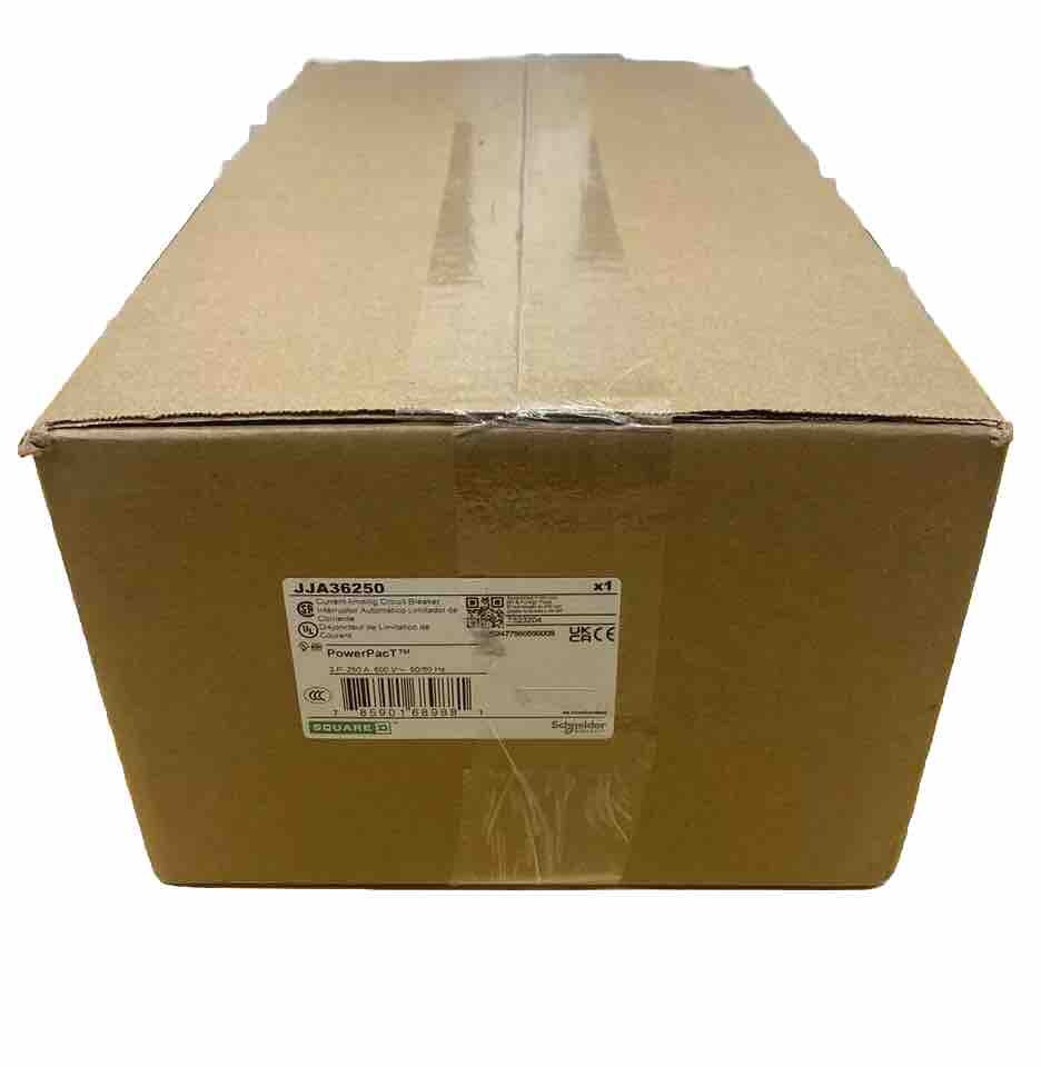 Square D JJA36250 I-Line Circuit Breaker – 3 Pole, 600V, 250A – BRAND NEW IN BOX