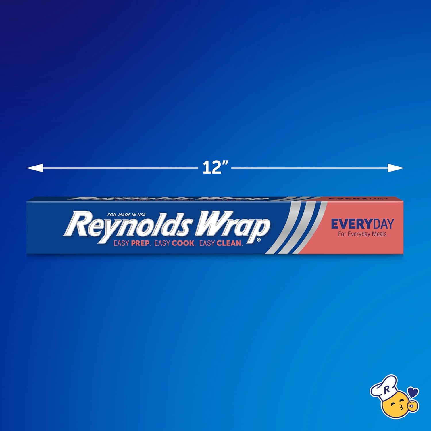 Wrap Everyday Strength Aluminum Foil Roll, 12 Inch Wide, 200sq ft | 12 Inch K…