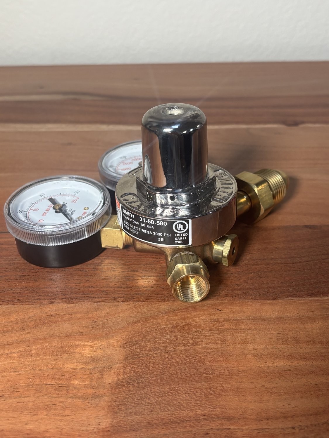 Gas Regulator 31-50-580 & Shower Valve Rough-In R22000 Brass New