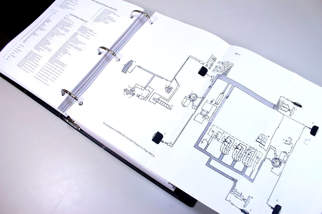 Case 580E 580Se 580 Super E Loader Backhoe Service Manual Parts Catalog Book