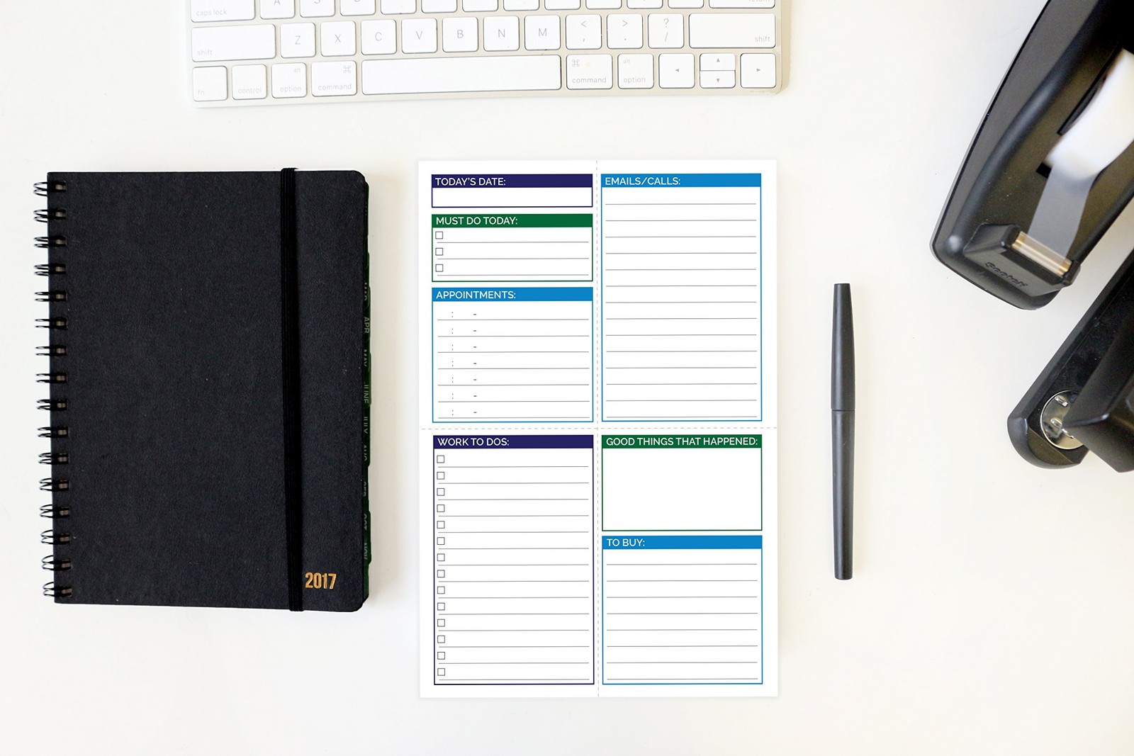 bloom daily planners Pocket Pad – To 6 inches X 9 inches, 6″ x 9″