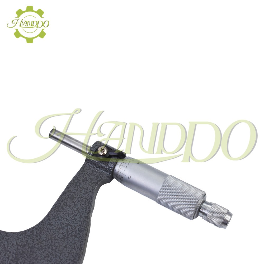 Outside Micrometer 4-5″/0.0001″ Carbide Tipped Precision Micrometer