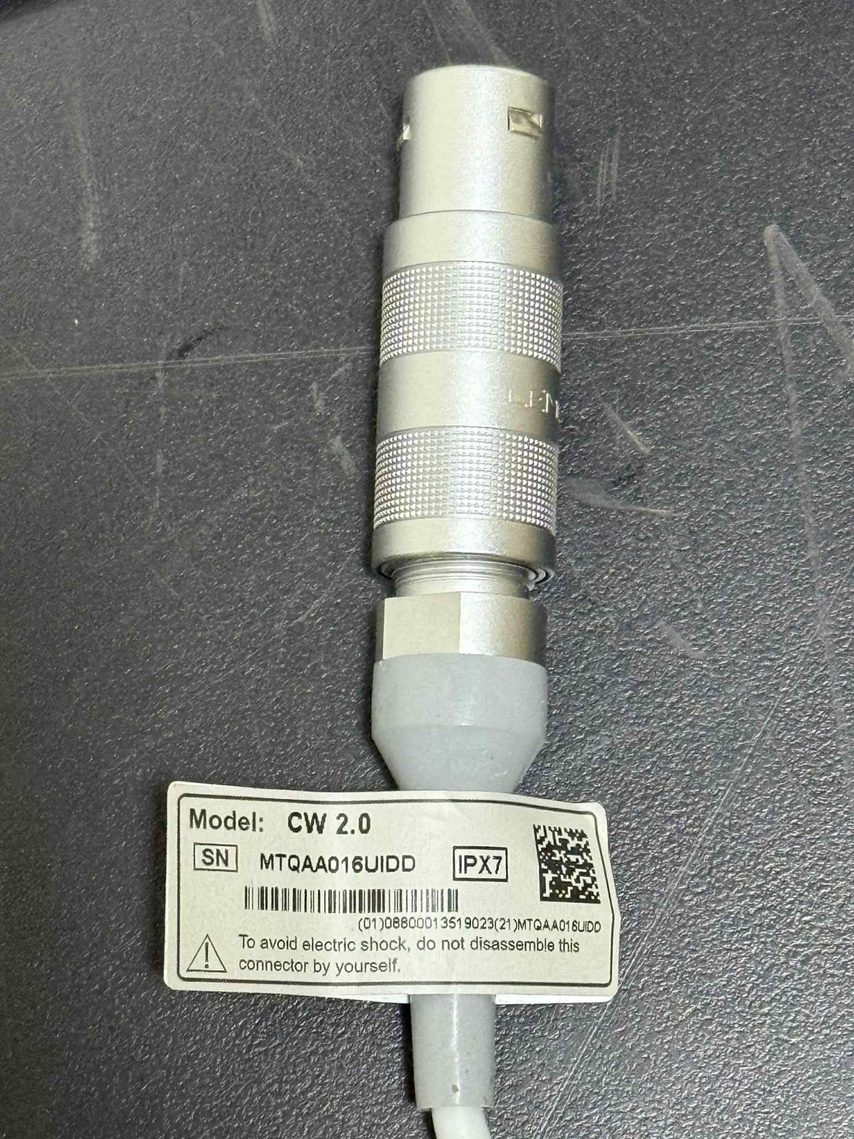 Continuous Wave CW 2.0 Doppler ultrasound transducer 2MHZ