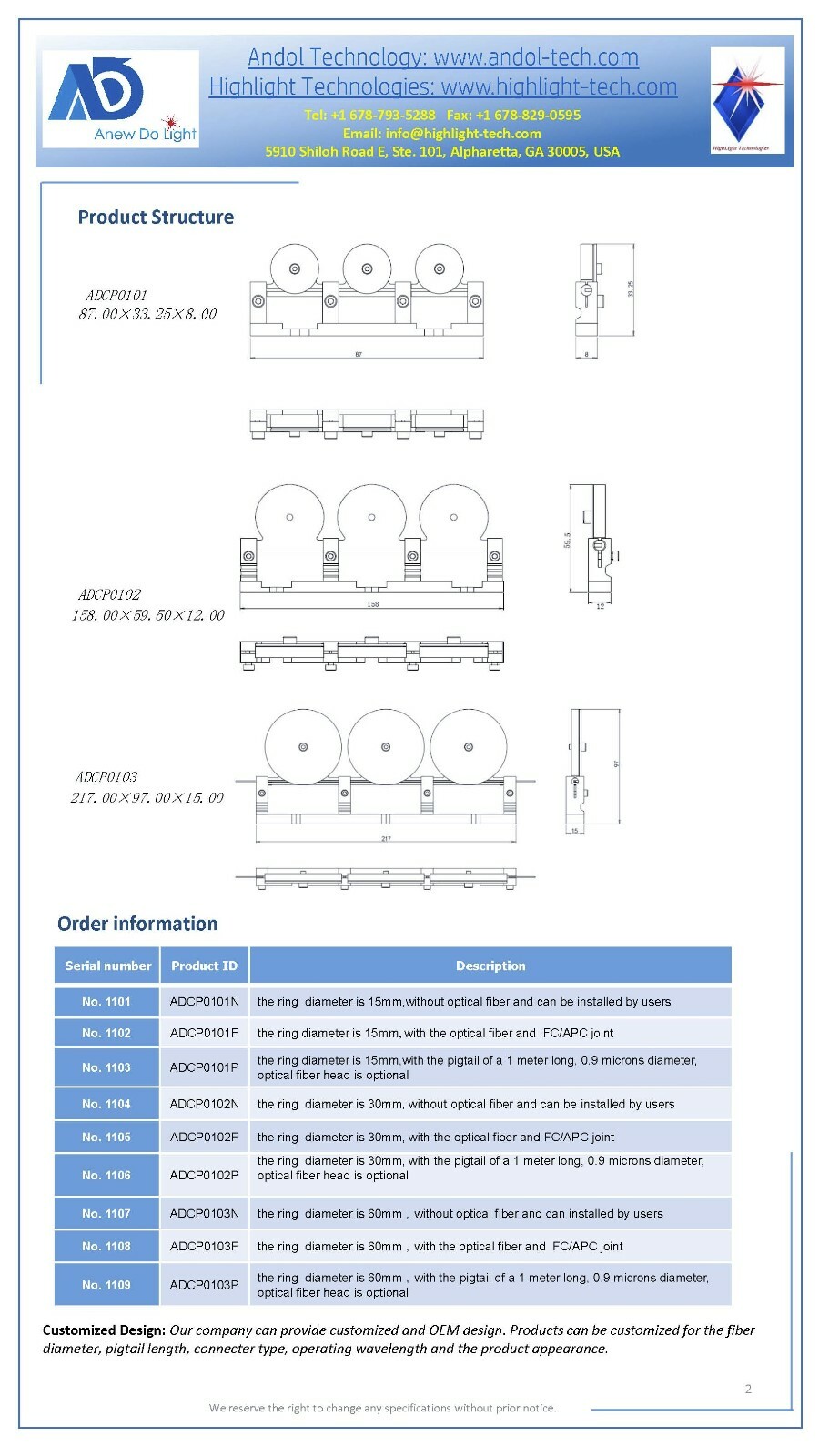 Manual 3-Paddle (30 mm or 1.18 in) Polarization Controller without Optical Fiber