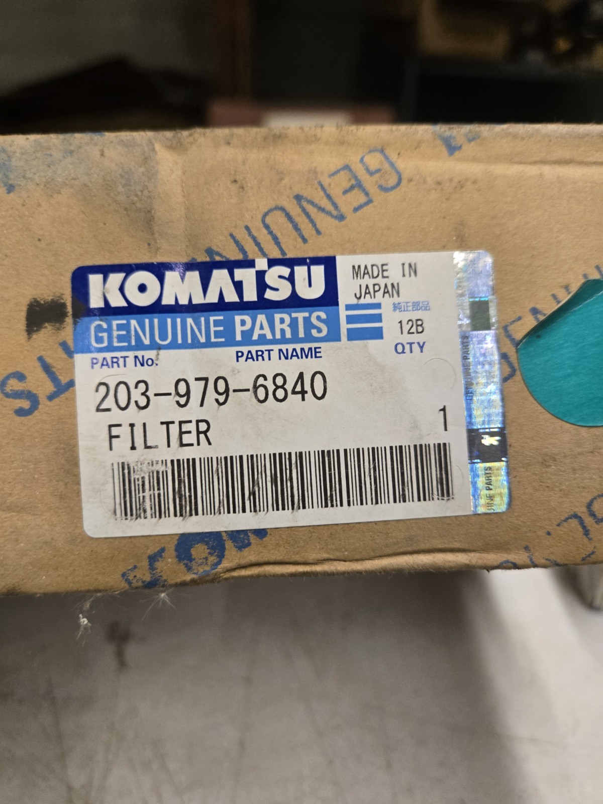 💥FREE SHIPPING💥Komatsu 203-979-6840 Cabin Air Filter 2039796840(Bx36)