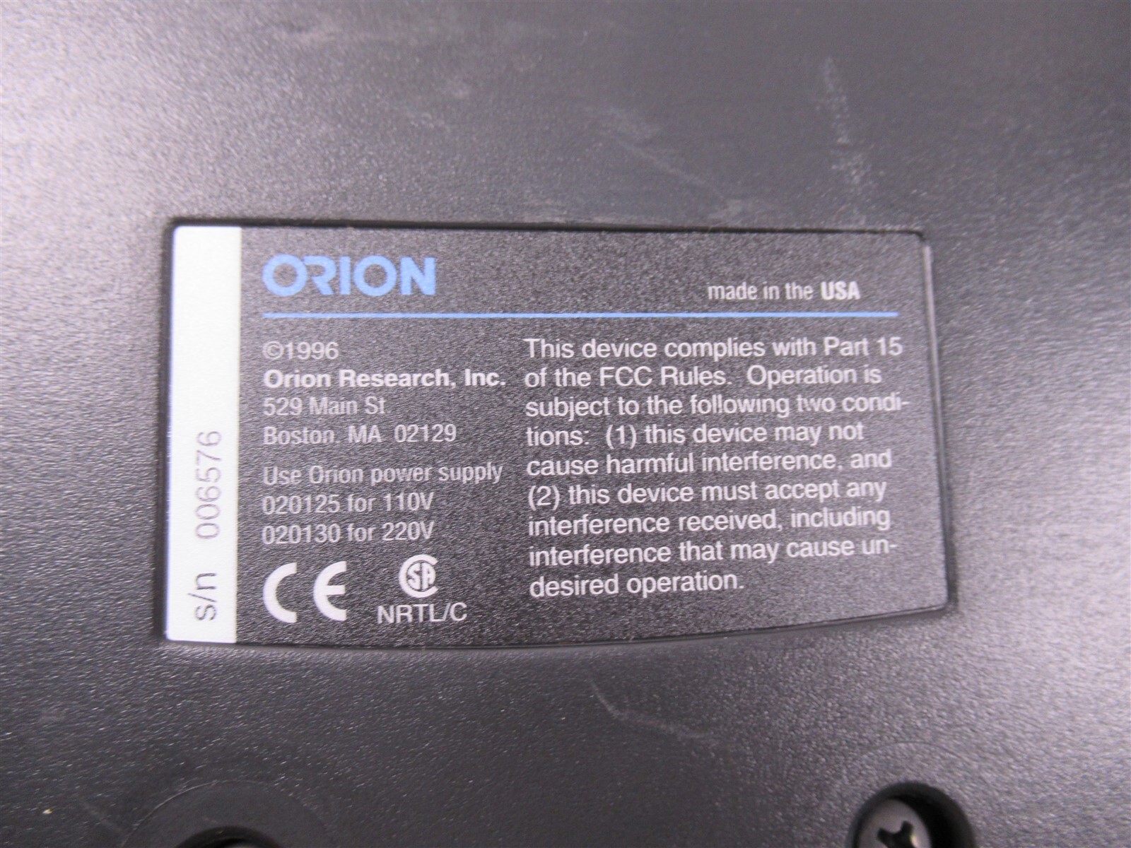 Orion Perphect Logr Meter Model 310 PH Meter Laboratory Benchtop Unit Potrable