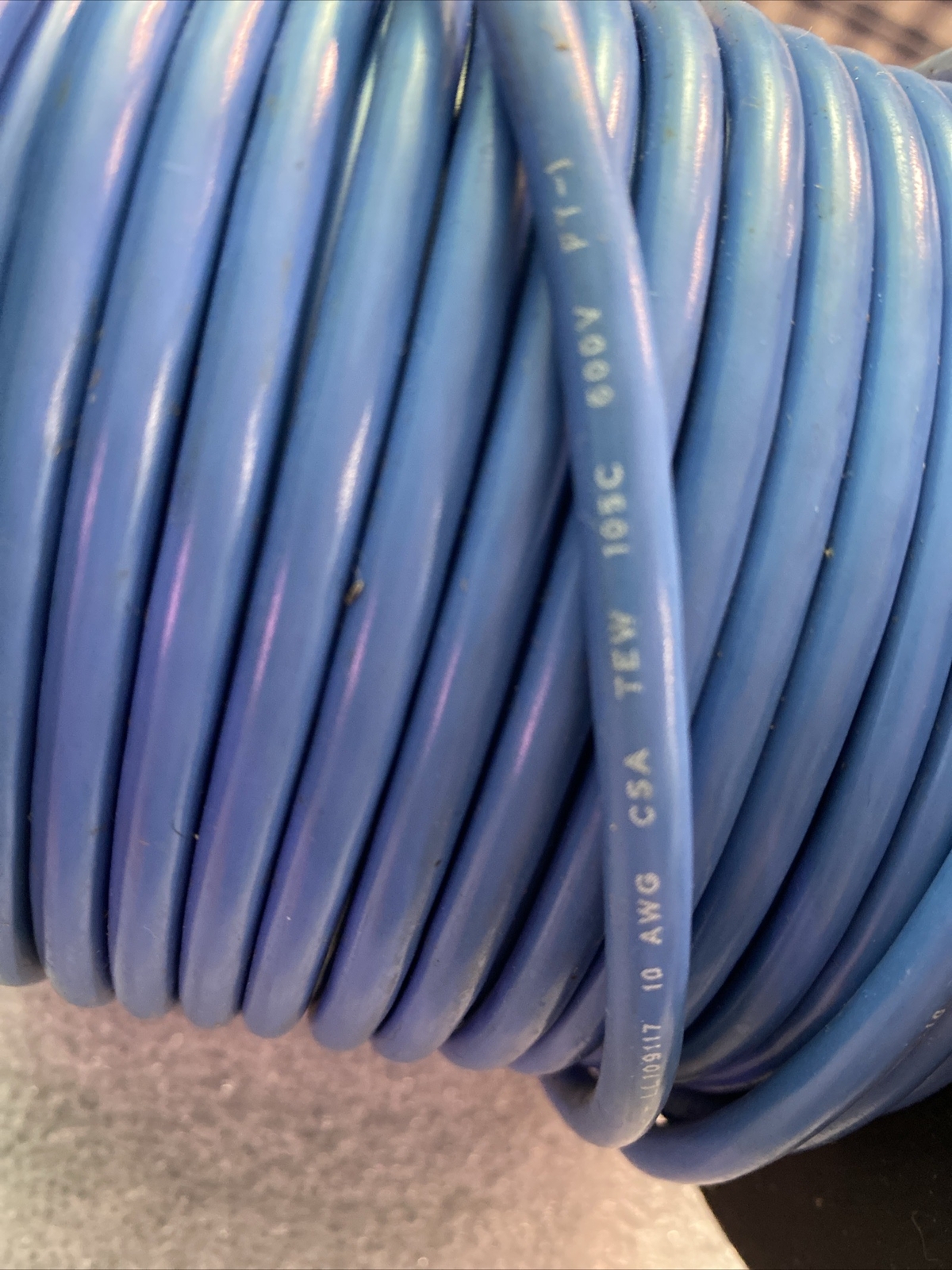 10AWG 600V MACHINE TOOL WIRE 100Ft P/N: 07602 Oil/Moisture Resistant