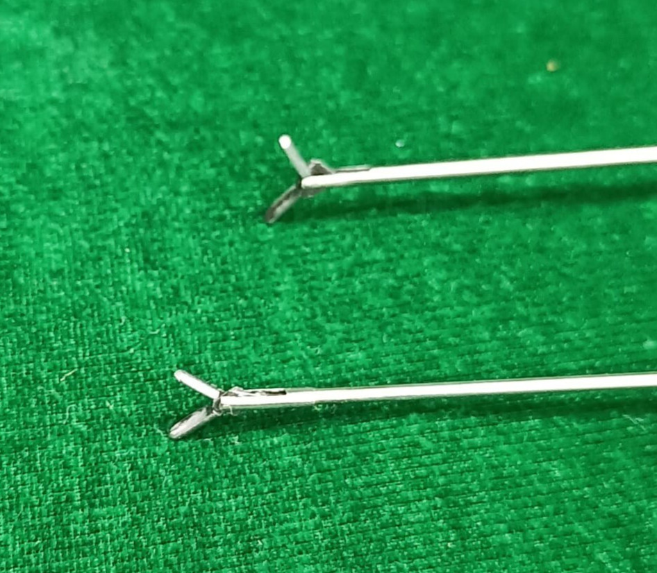 2pc Hysteroscopy Urology Semi Rigid Biopsy 5FR 40cm with Blue Rotar Reusable