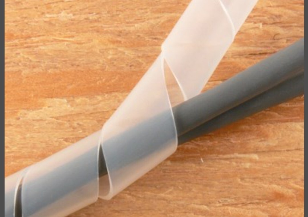 100′ 3/8 Spiral Wire Wrap Alpha SW 22 Nylon