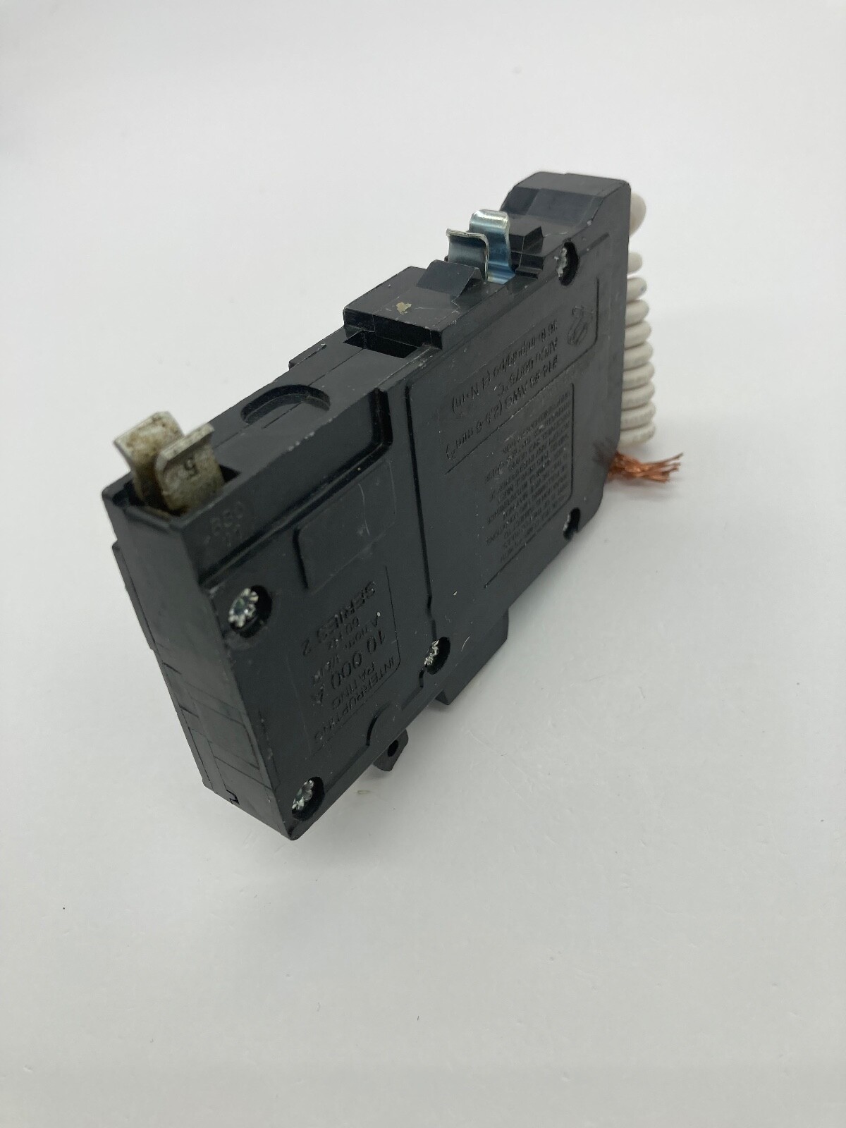 Square D QO120GFI 1 Pole 20 Amp 120VAC Plug On Ground Fault GFCI Circuit Breaker
