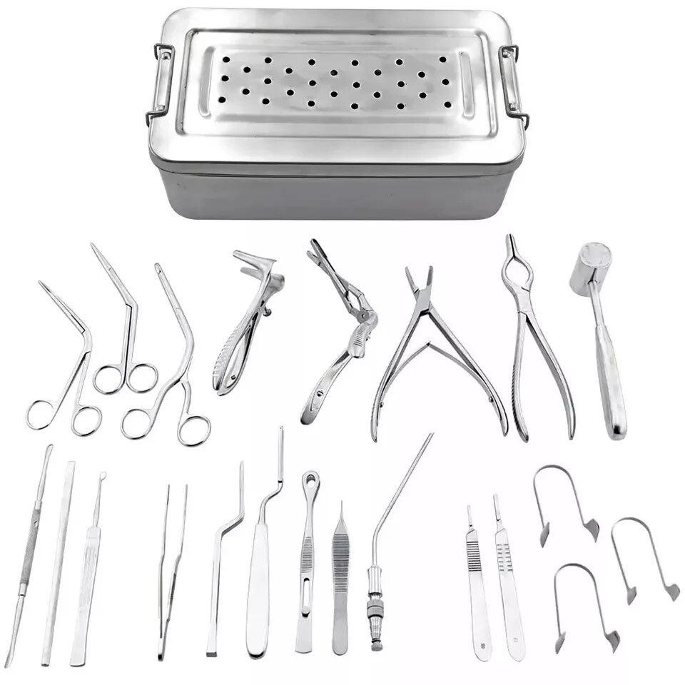ENT SMR Instruments Set of 21Pcs for Submucous Resection Surgery Septoplasty Set