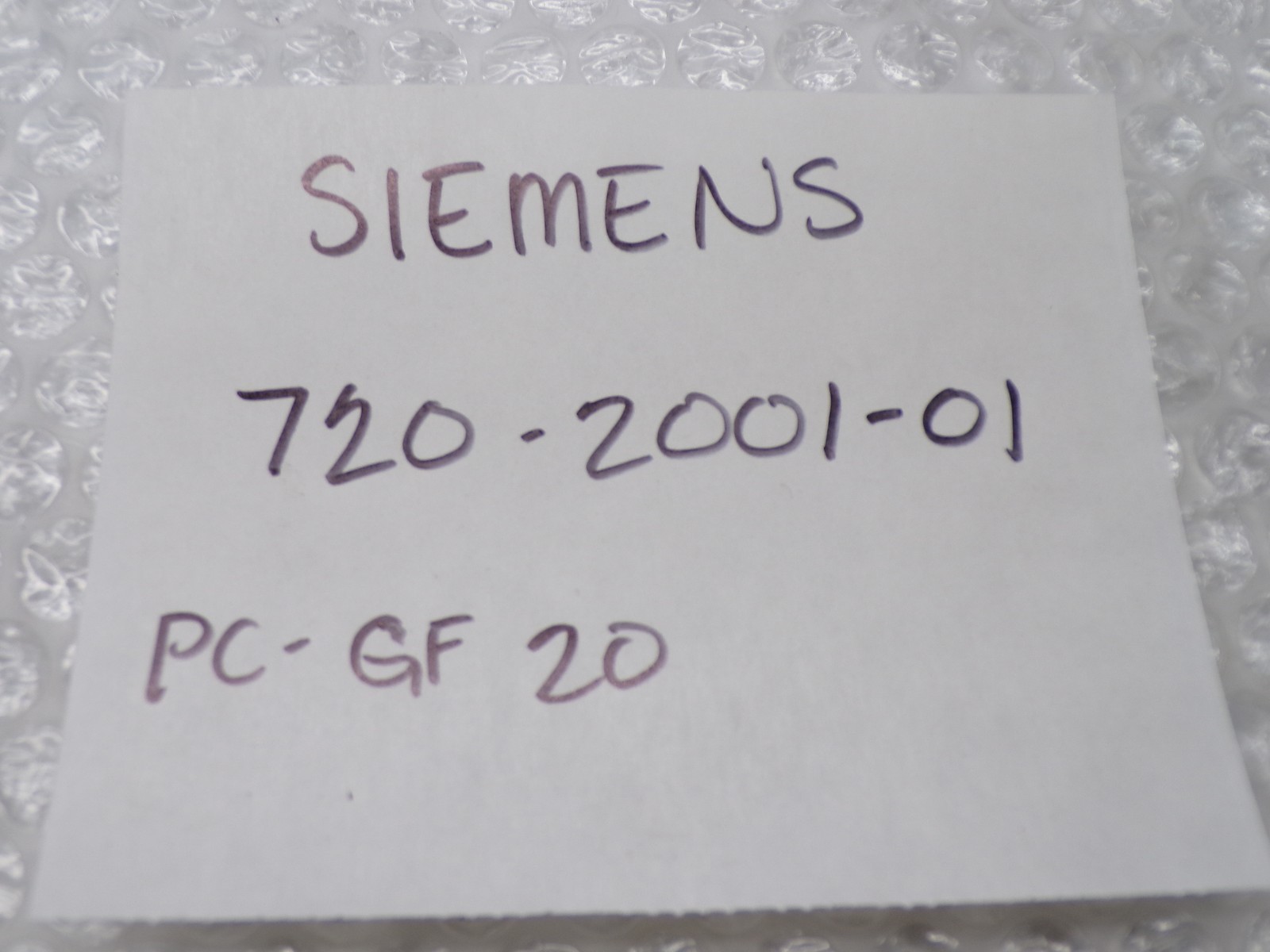 SIEMENS PC-GF20 720 2001-01 ADAPTOR MODULE LOT OF 6 NSNP