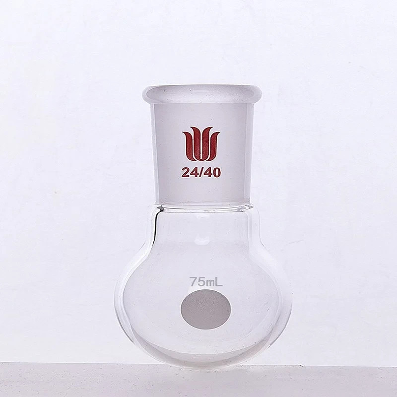 Single Neck Round Bottom Flask 25-5000ml 24/40 Borosilicate Glass