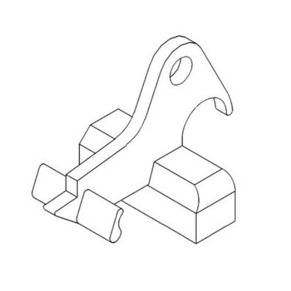 Lift Arm Latch 398399R1 Fits Case 1486 1566 1568 1586 7110 7130 7210