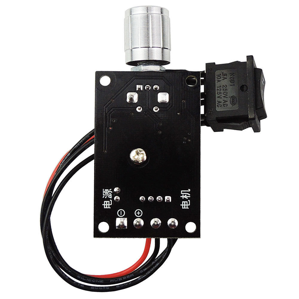 6V-28V 3A 80W PWM DC Motor Speed Controller Reversible Switch Governor 1203BB