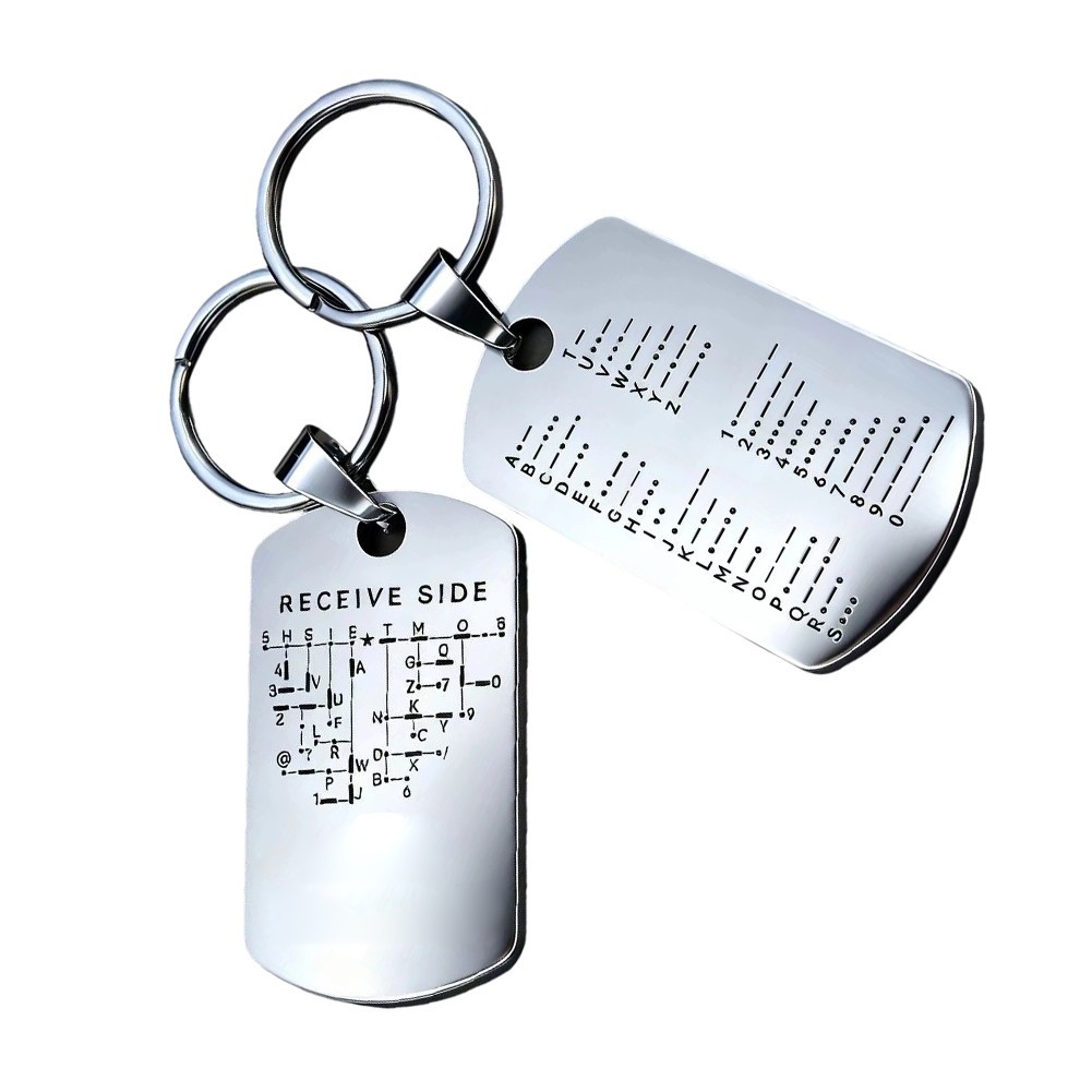 Lightweight Metal Coin for Continuous Wave Practice and For Morse Code Mastery