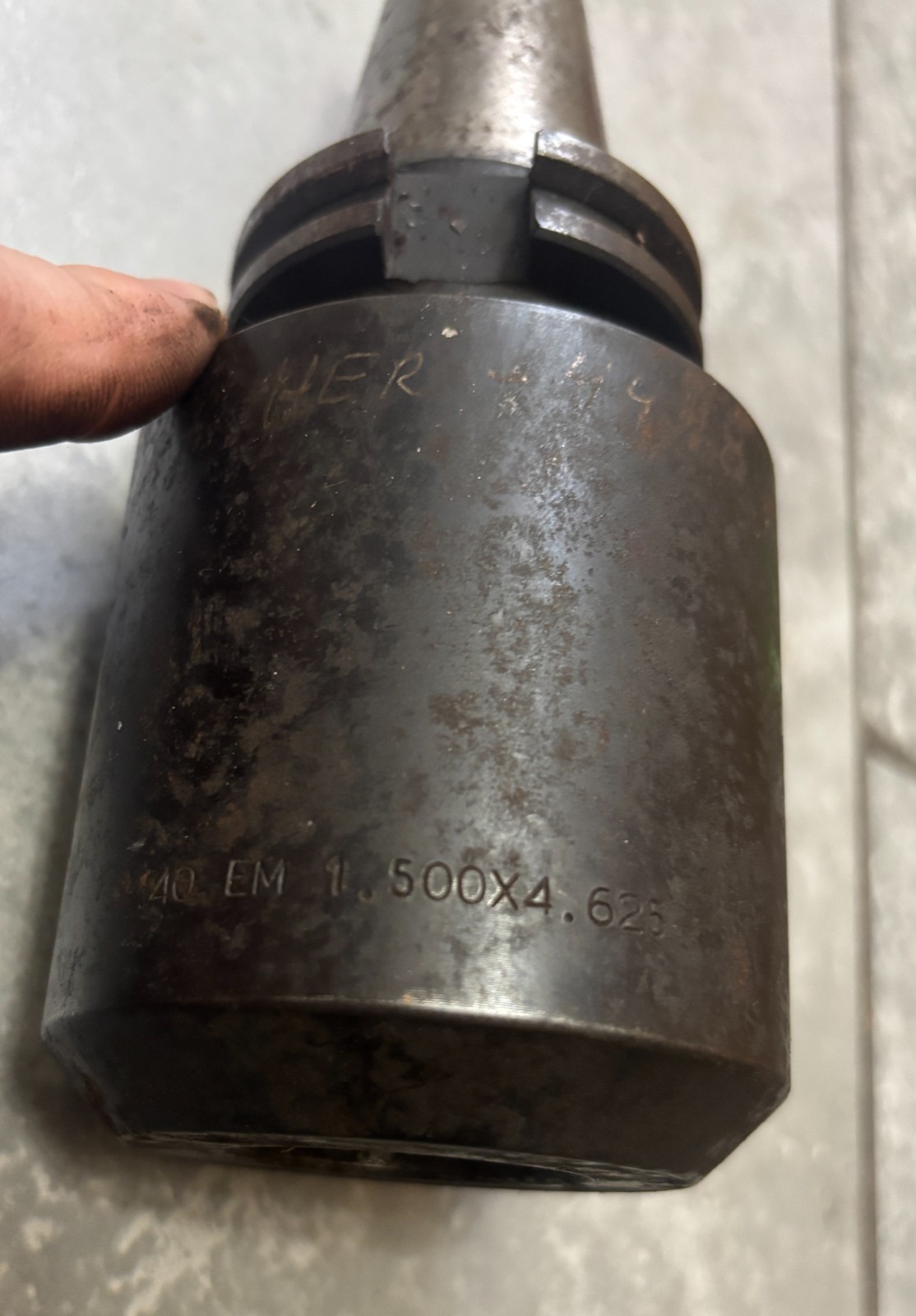 Lot of 9 CAT40 CAT 40 Tool Holders Lyndex IDG Poland