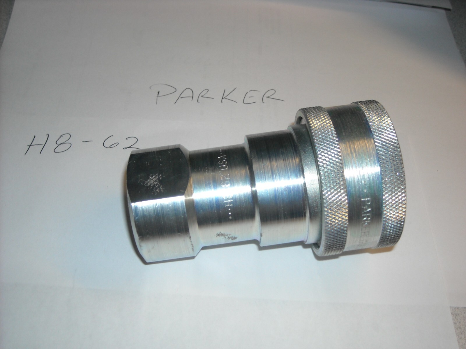 H8-62, Parker, ISO 7241 series B Interchange, Hyd. Quick Coupler – 60 Series