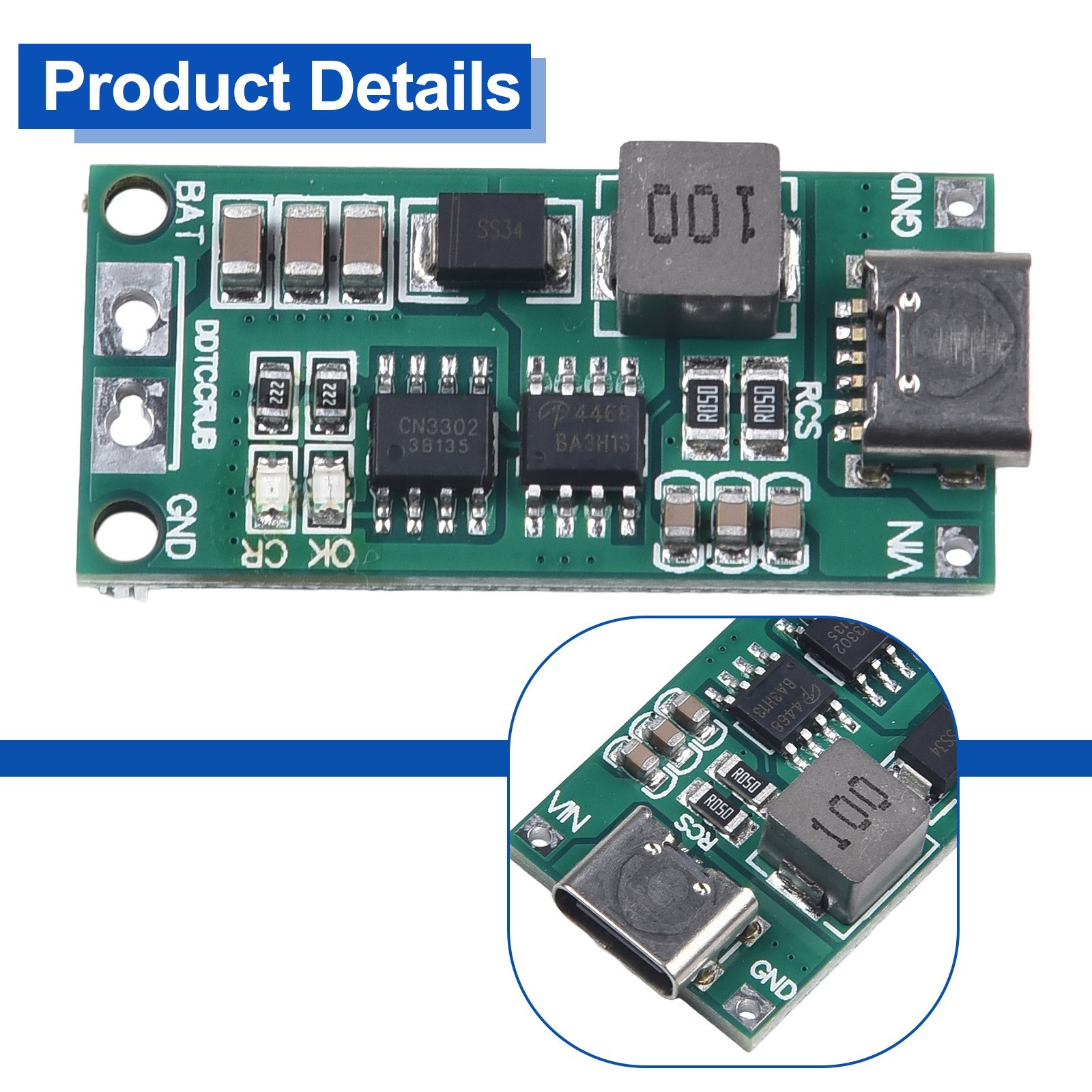 Dc 3.7V 5V Li-Ion for CHARGER Lithium Naar 8.4V 12.6V 16.8V