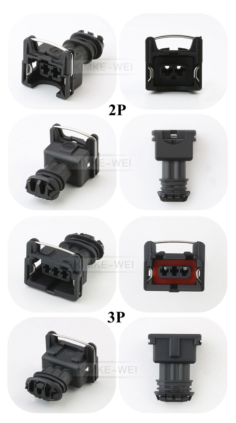 2/3/4/5/6/7 Pin TE/AMP/TYCO Junior Power Timer Car Socket Female Connector Plug