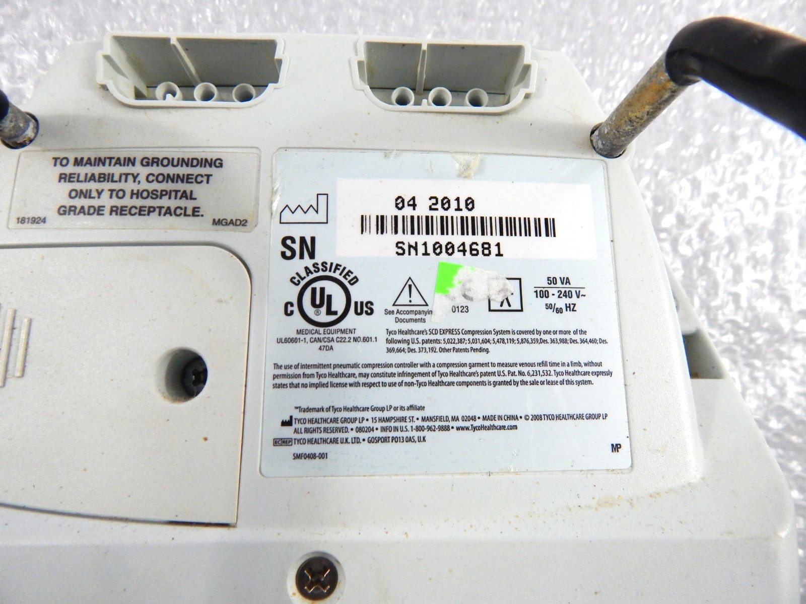 KENDALL SCD EXPRESS- UNTESTED – FOR PARTS OR REPAIR