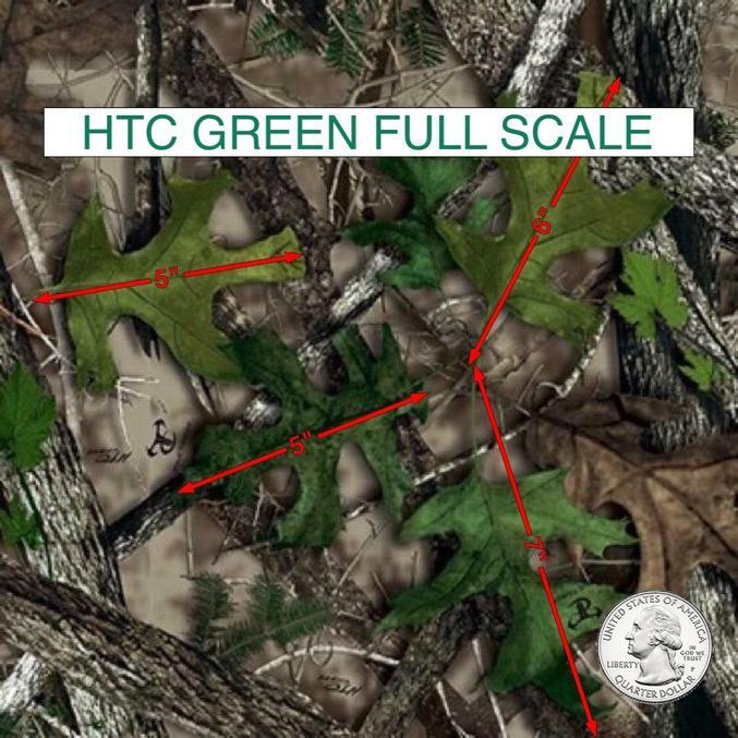Hydrographic film True Timber HTC Green hydro dipping 7′ x 20″ hydro dip