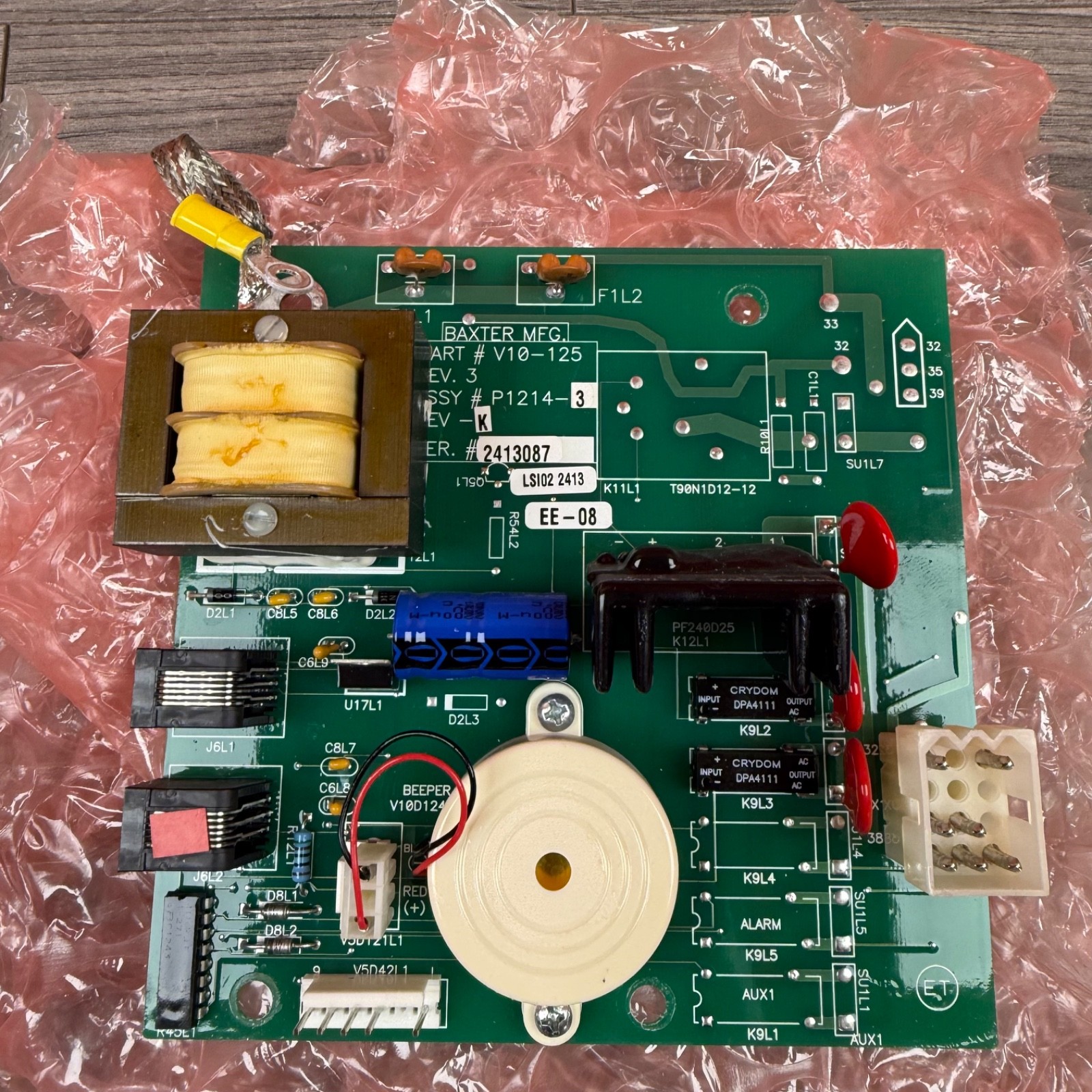 Hobart Baxter S1-1P1214-00003 Circuit Control Board – V10-125 HPC, HRP Proofer