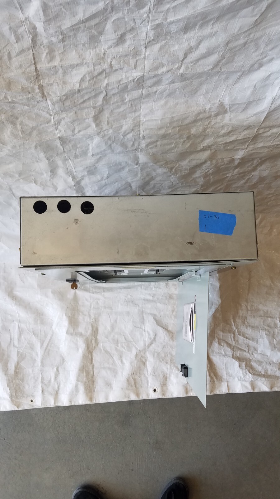 AEU3182RCX GE 225 Amp 480Y/277V 3Ø 4W 18ct. N1 Main Lug Panel w/ 4 TEY Breakers