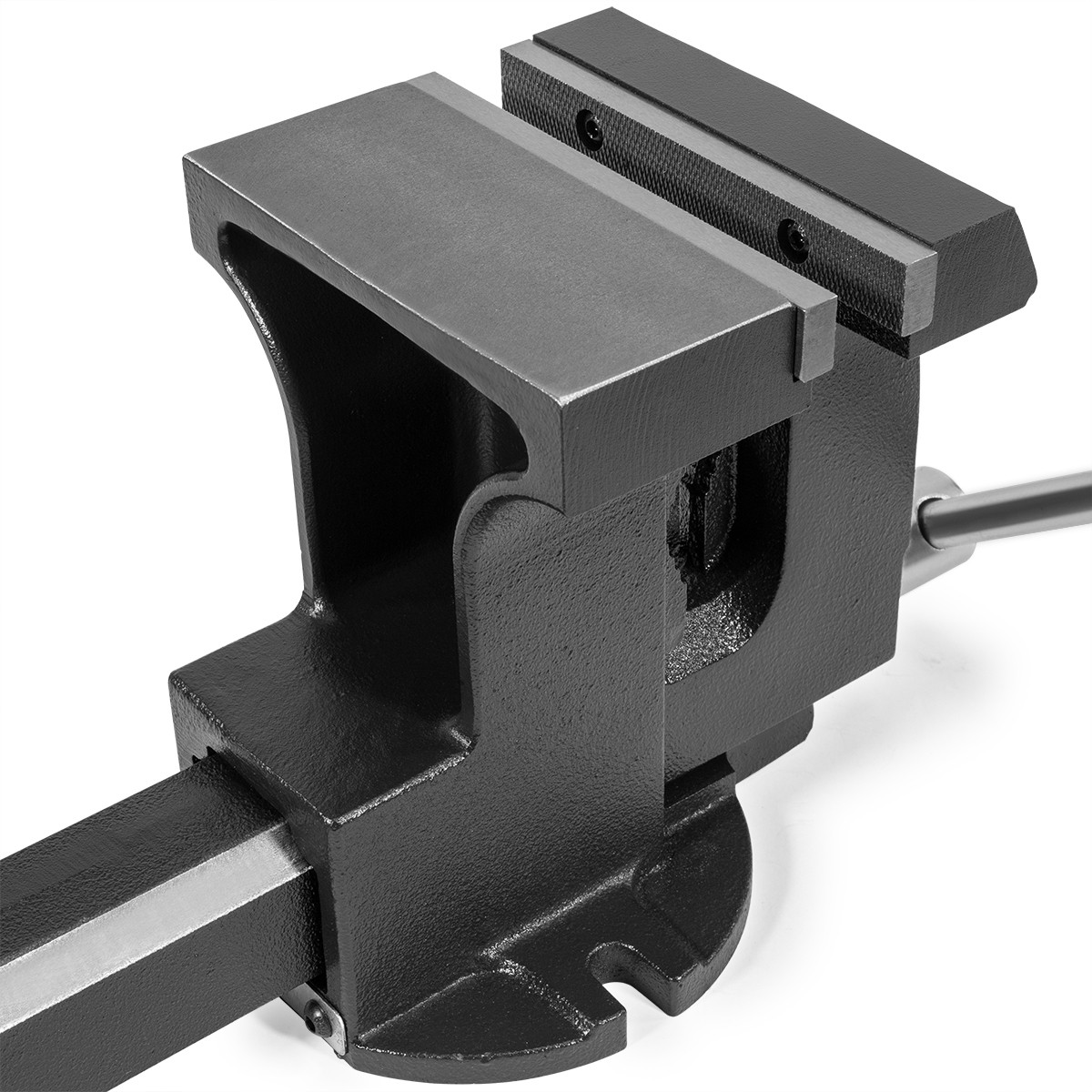 Stark USA 6″ Vise Clamp Tow Hitch Mount 2-inch Receiver Built-in Bench Mount