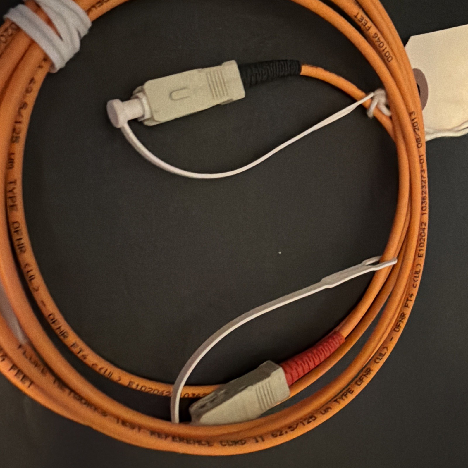 Fluke MRC-625EFC-SCLCKIT Flux Test Reference Cord Kit for Testing LC Fibers