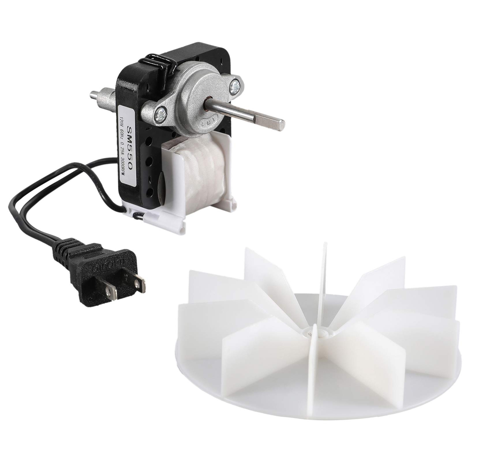 Universal Bathroom Vent Fan Motor Replacement Compatible with Multiple Brands