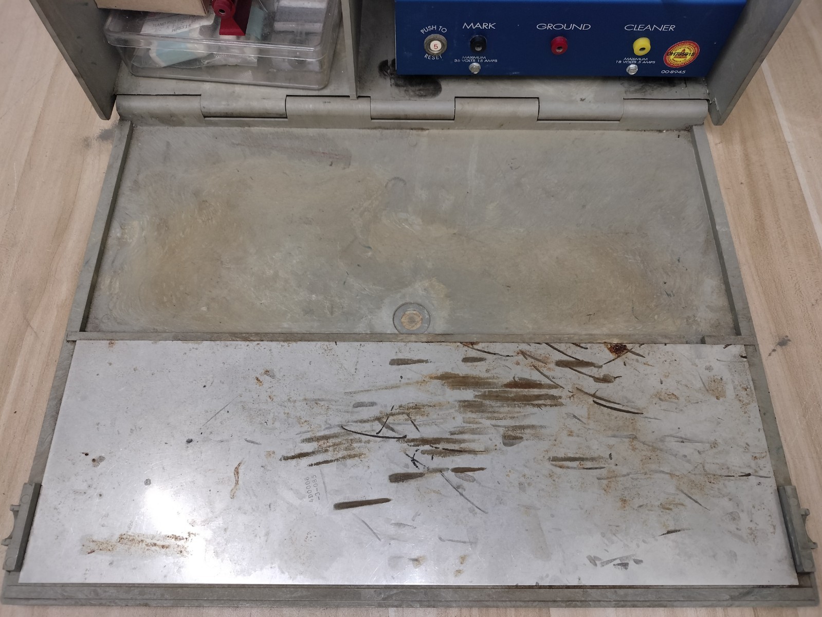 Marking Methods Inc Mark 300 Mark300 Electro Chemical Etching System w/ Case