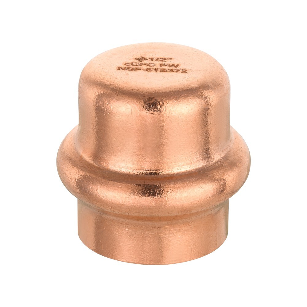 10 PCS EFIELD Press Fit 1/2 » Plug (End Cap) For Copper Tube Connect, Lead Free