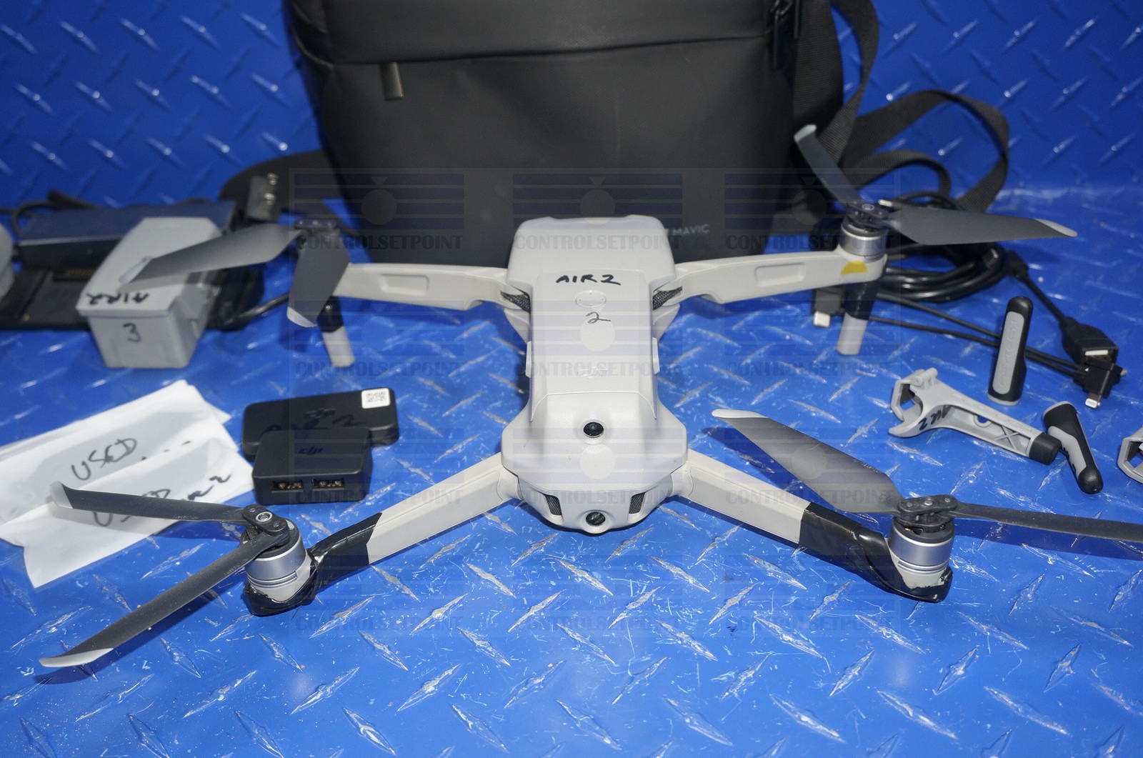DJI MAVIC AIR 2 DRONE 3 BATTERIES! EXCELLENT MINT CONDITION! NO TARIFFS IN USA!