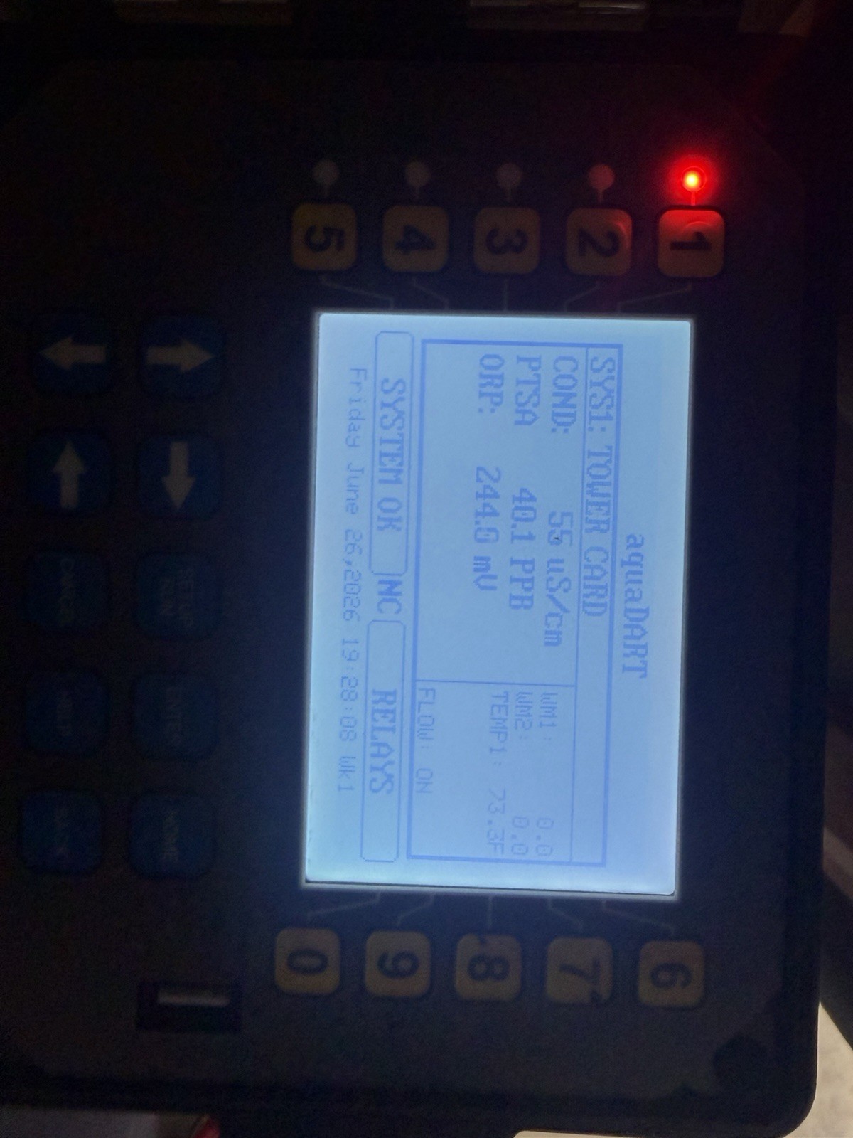 Chem-aqua aquaDART Water Treatment AUTOMATION CONTROL SYSTEM for Cooling Tower