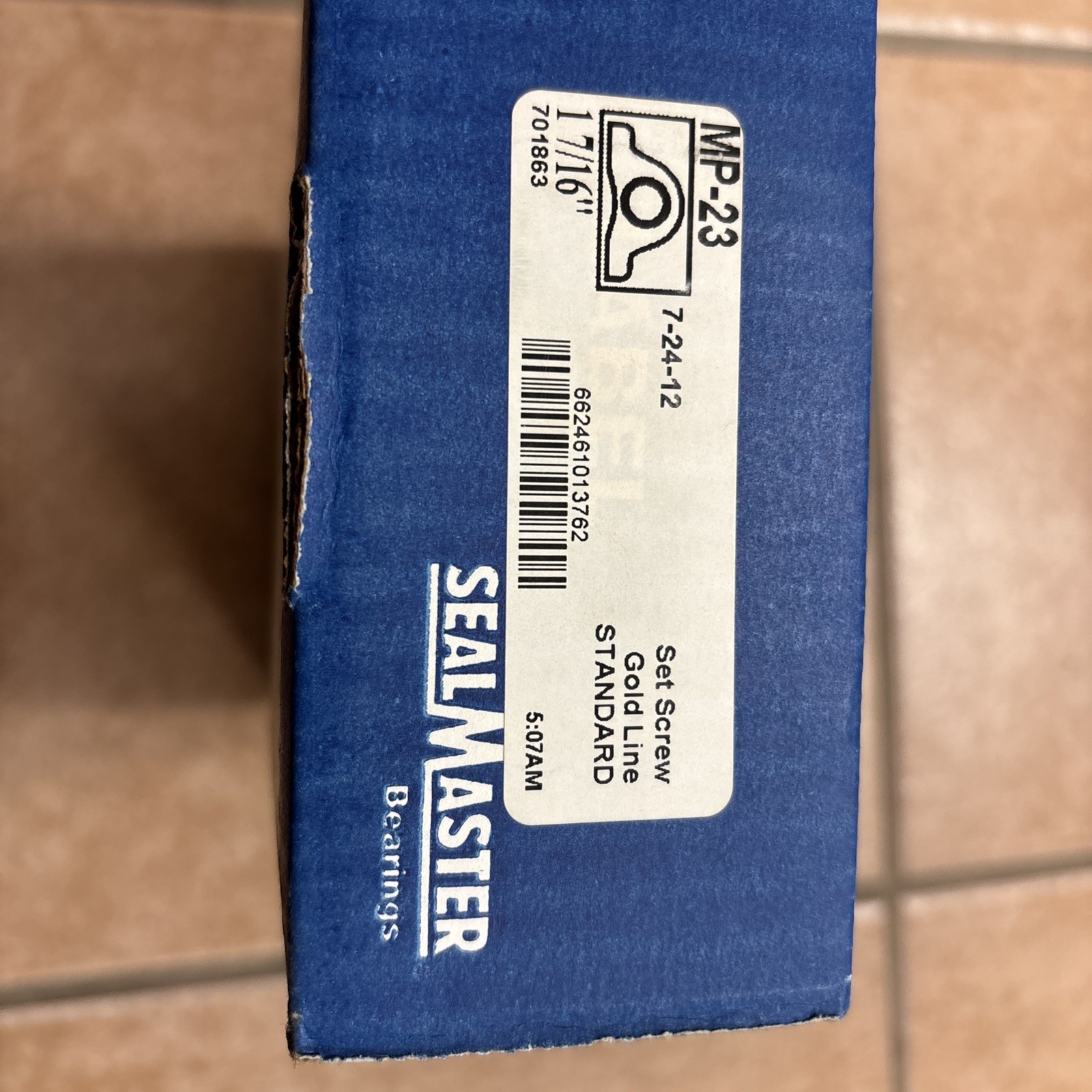 Sealmaster MP-23 1-7/16″ Pillow Block Bearing Made in USA