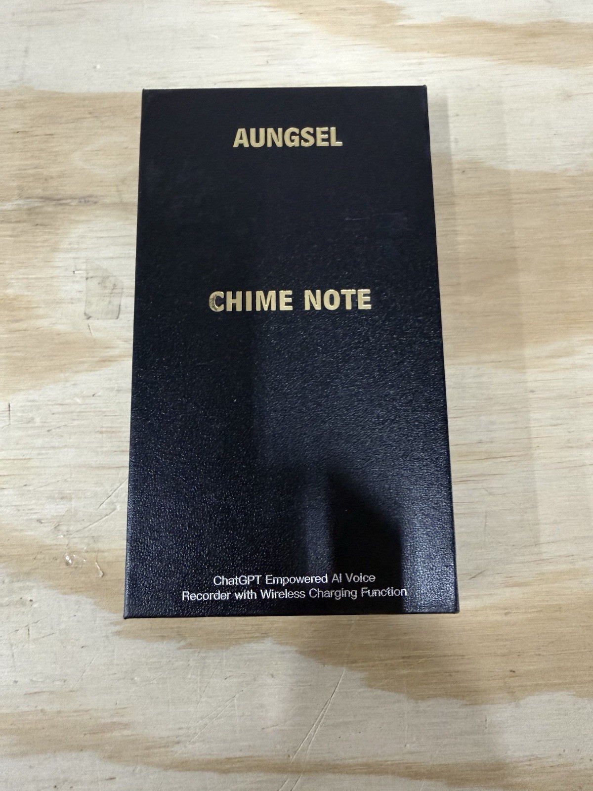 Aungsel Chime Note Chat GPT Empowered AI Voice Recorder w/ Wireless Charging USB