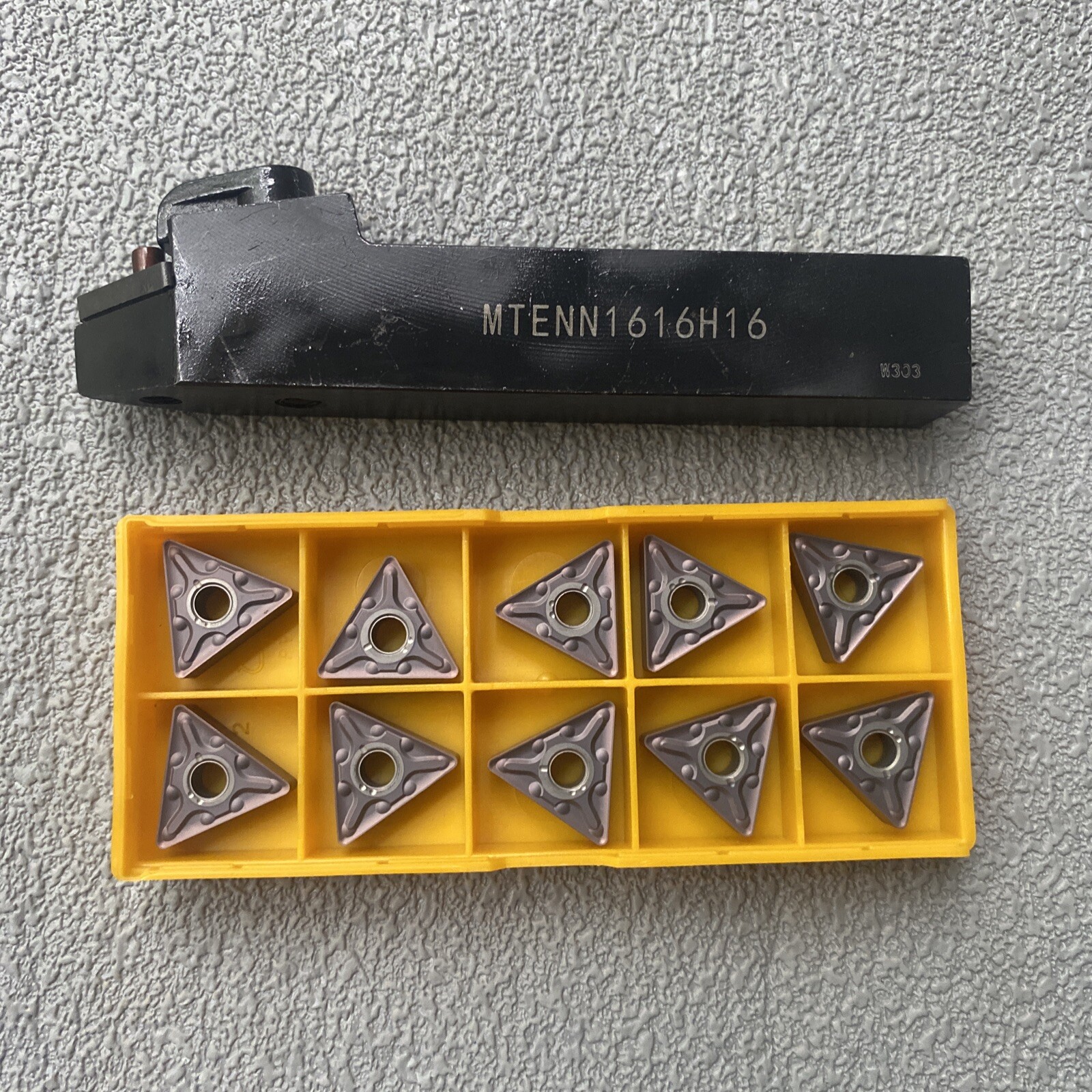 New Holder + TNMG332 TNMG160408 Carbide Inserts MTENN1616H16 Lathe Turning Tool