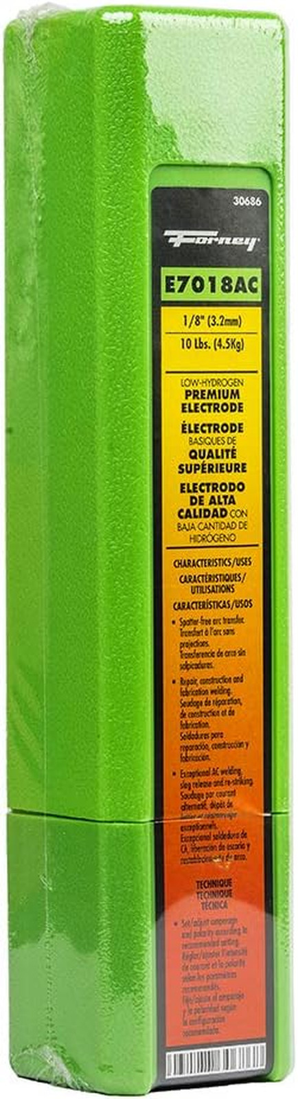 30685 E7018 AC Welding Rod, 1/8-Inch, 5-Pound