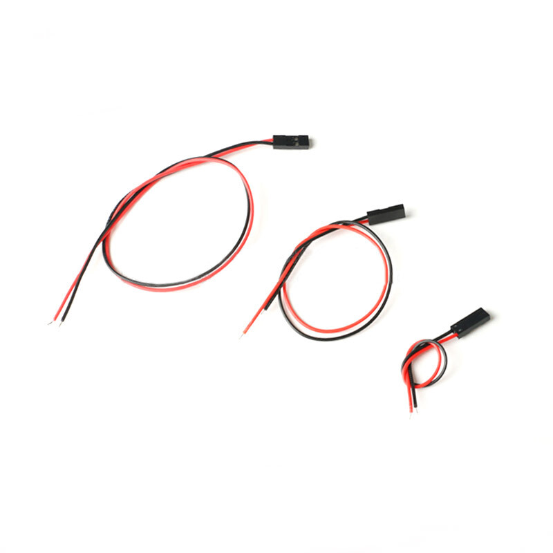 Pitch 2.54mm 2P DuPont Wire With Shell 10CM/20CM/30CM Length Cable Single Head