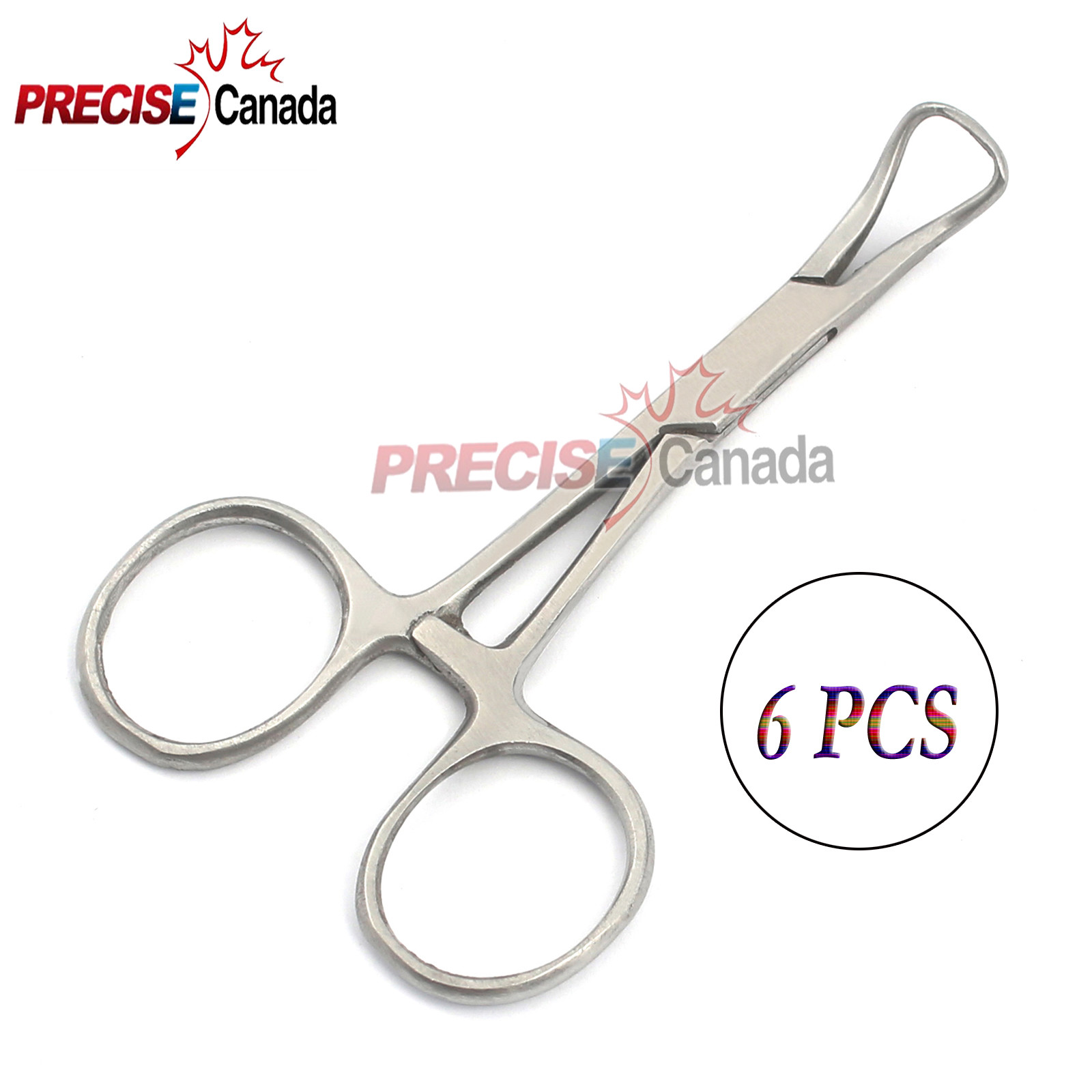 6 BACKAUS TOWEL CLAMP FORCEPS 5.5″ SURGICAL DENTAL INSTRUMENTS