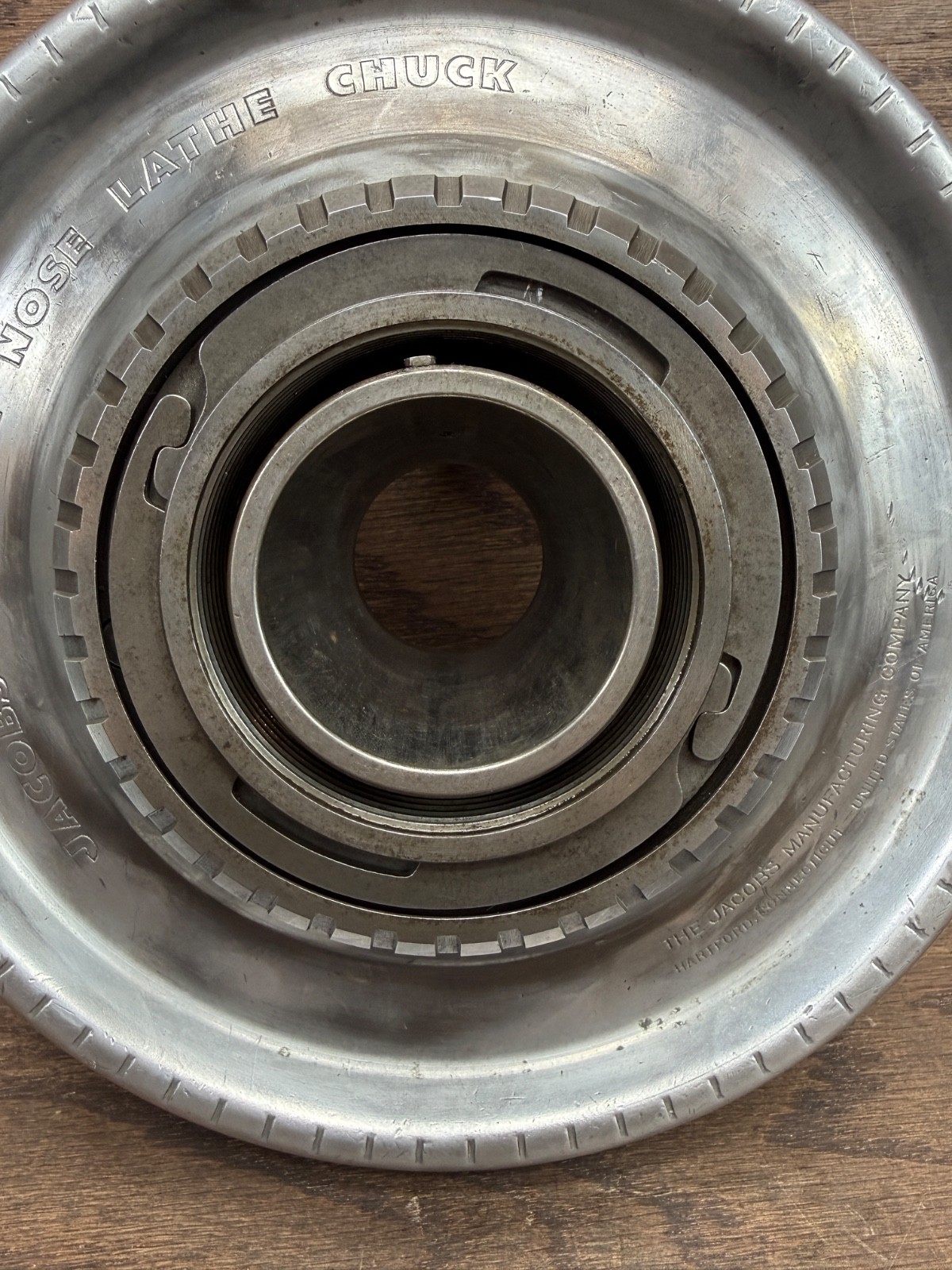 Jacobs Rubber Flex Collet Chuck No 91-C3 For D1-3 Spindle Monarch 10EE