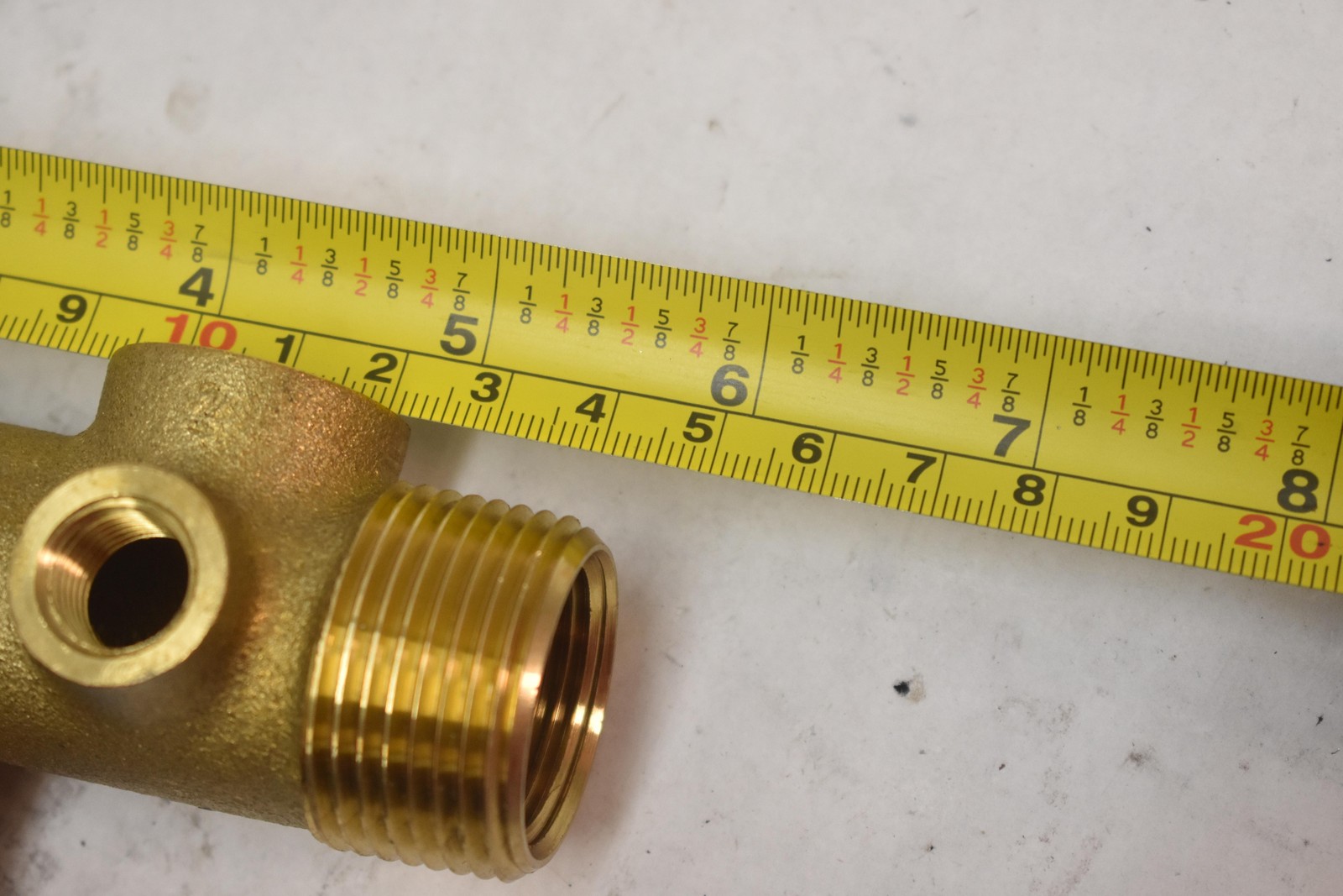 Simmons 7250LF Brass Hose Manifold Tee Pipe Fitting Made In Indonesia Lead Free