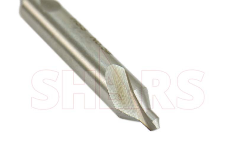 SHARS 15PC HSS Center Drill Set 60° Combined Countersink #1,2,3,4, 4-1/2,5 !}
