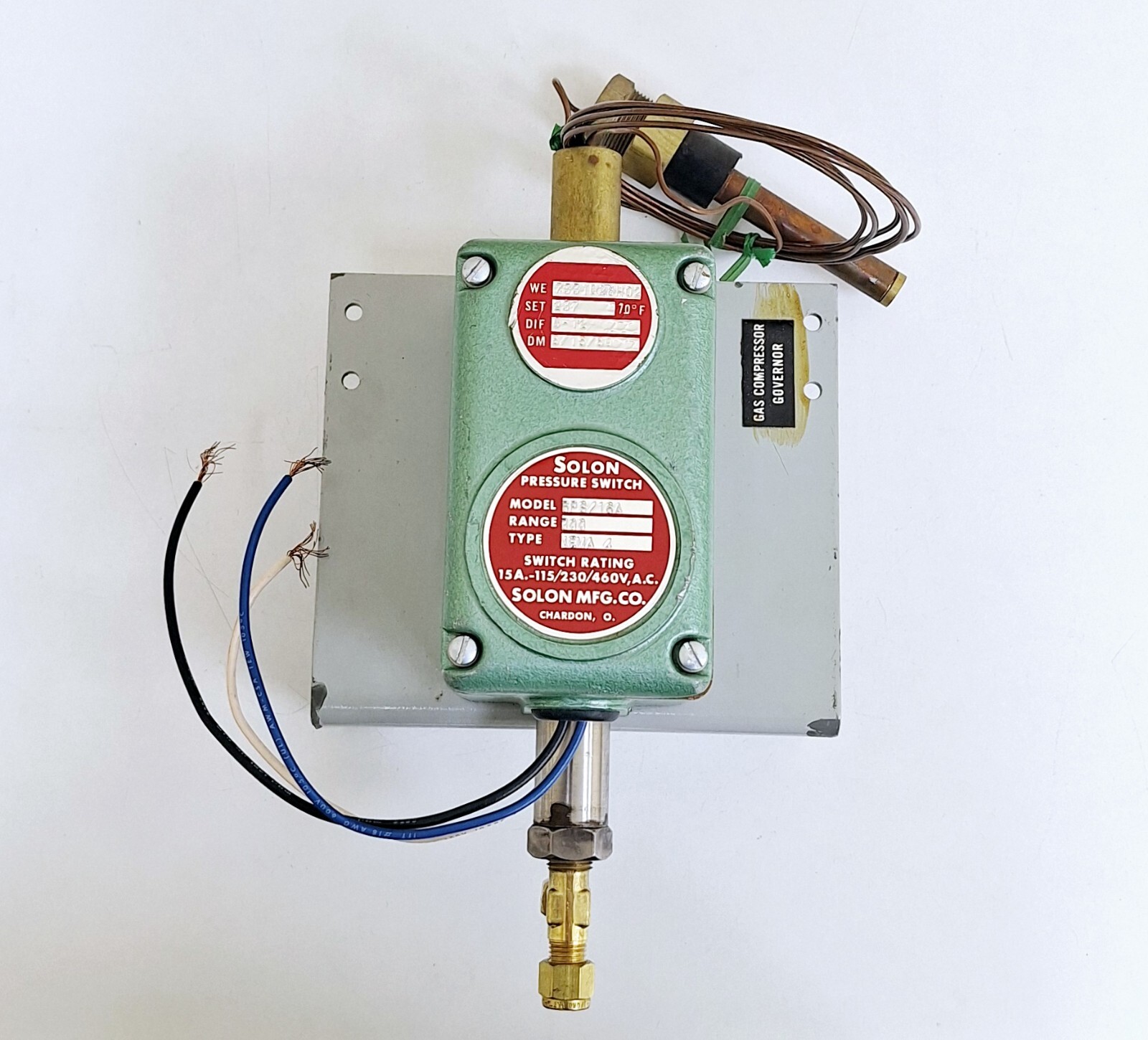 Solon 5PS/16A / 7331D28H02 Pressure Switch Range 300 NEMA 4