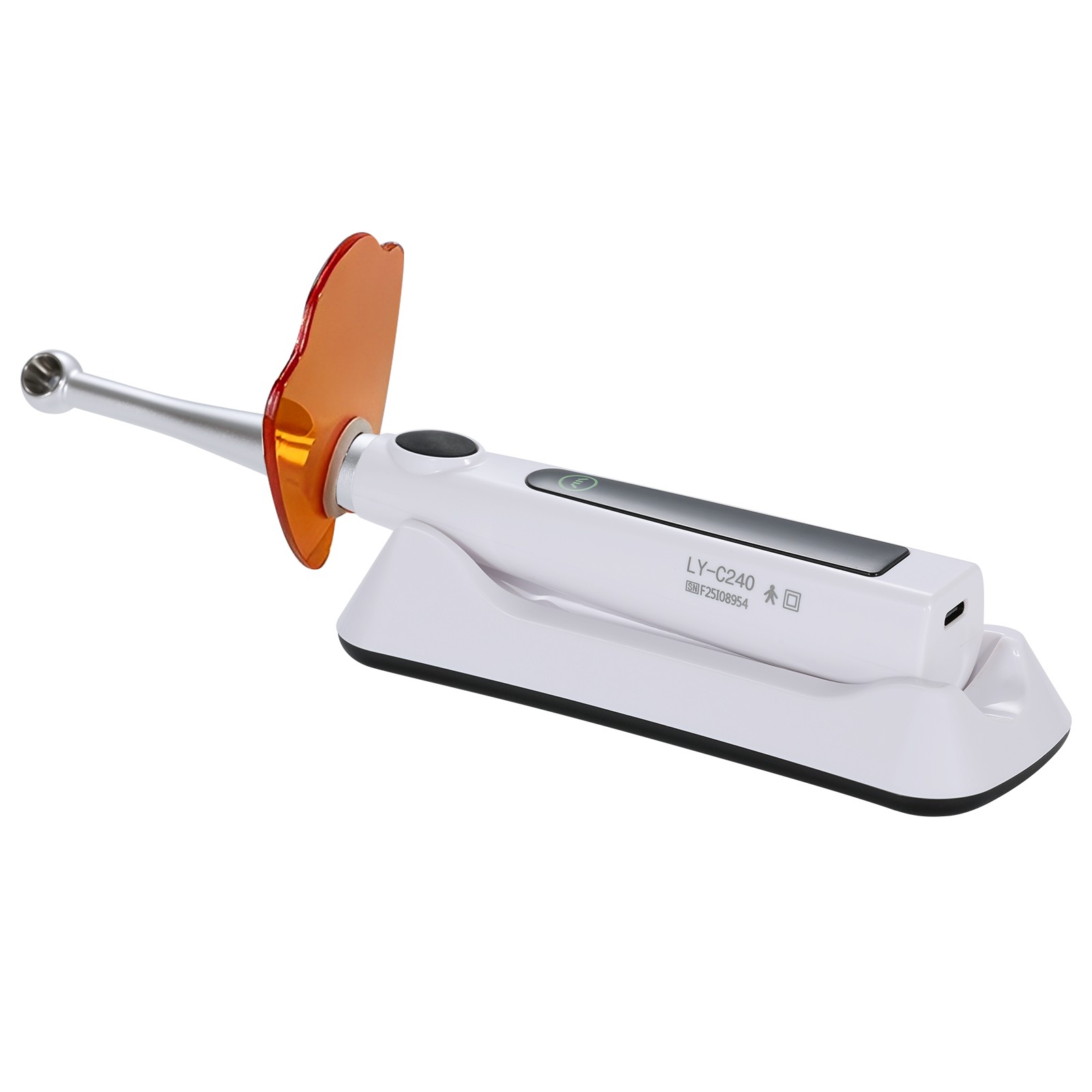 Dental Wireless LED Curing Light 1 Second Cur Lamp Metal Head AI